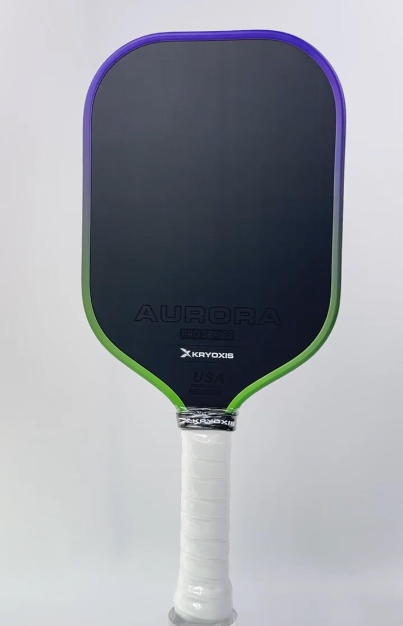 Aurora Pro Series Hybrid Pickleball Paddle – T700 Raw Carbon Fiber, Honeycomb Core, Pro Overgrip & Lead Tape Kit, With Cover.